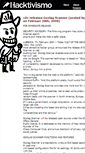 Mobile Screenshot of hacktivismo.com